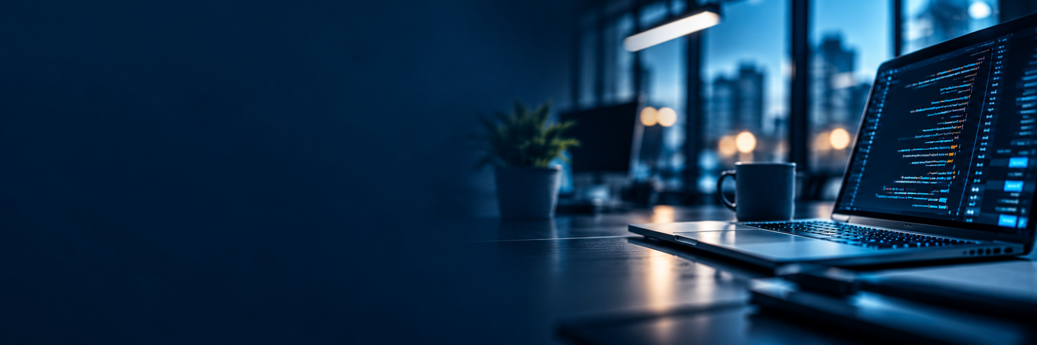 Ambiente de tecnologia da QBit Informática